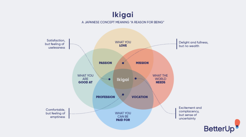 Understanding Ikigai with 3 Rings: to Fulfillment and Purpose