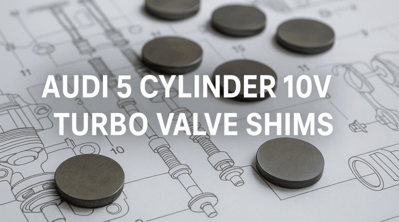 audi 5 cylinder 10v turbo valve shims