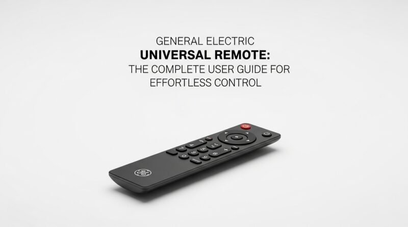 General Electric Universal Remote