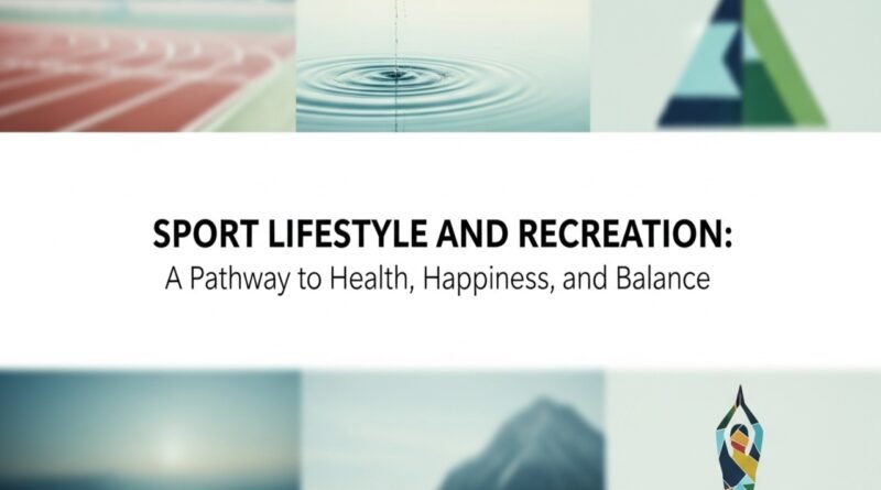 Sport Lifestyle and Recreation