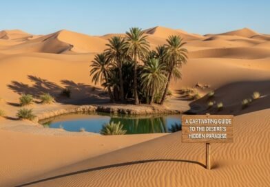 Morocco sand dunes oasis